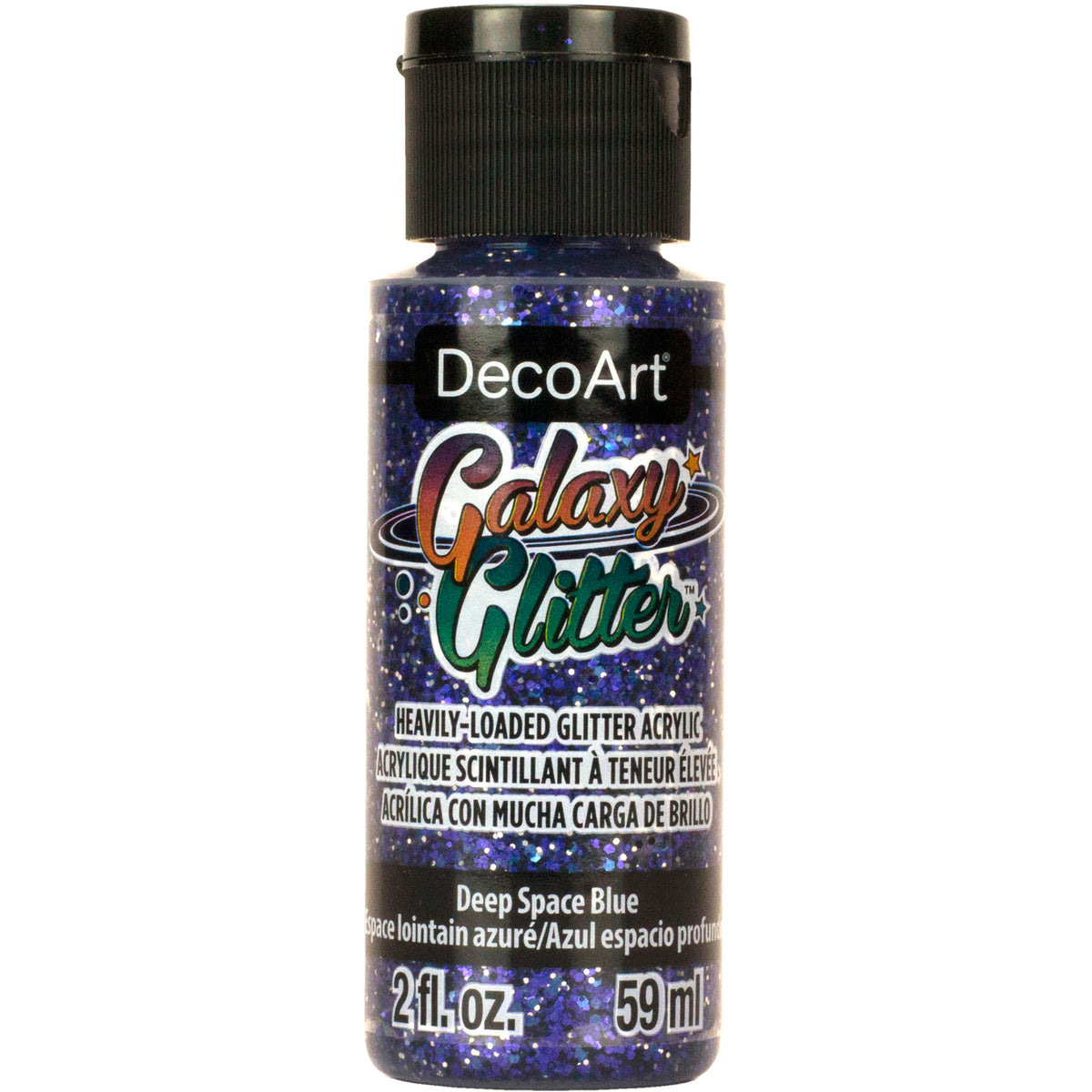GALAXY GLITTER 2oz DEEP SPACE BLUE