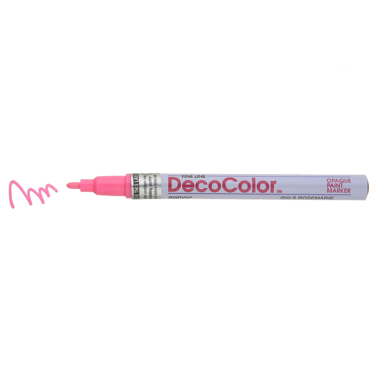 DECOCOLOR PAINT MARKER FINE POINT ROSEMARIE