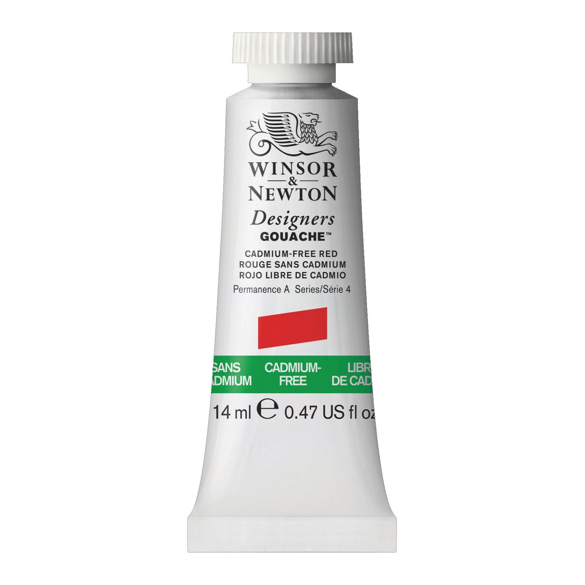 W&amp;N DESIGNERS GOUACHE CADMIUM-FREE RED 14ml