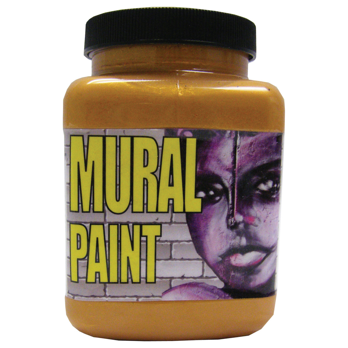 CHROMA ACRYLIC MURAL PAINT 16oz GLAM ROCK (GOLD)