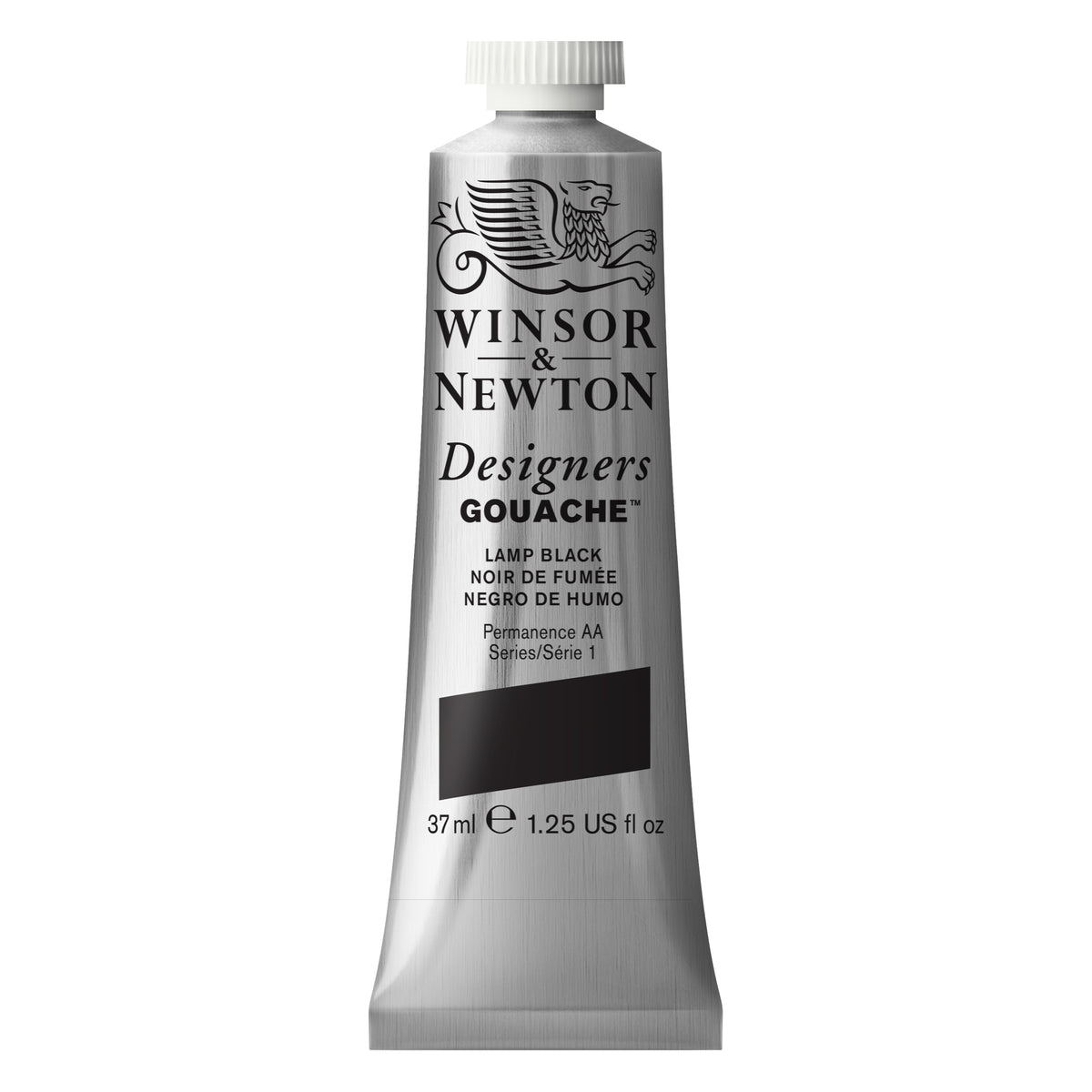 W&amp;N DESIGNERS GOUACHE LAMP BLACK 37ml