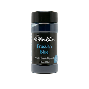 GAMBLIN DRY PIGMENT PRUSSIAN BLUE