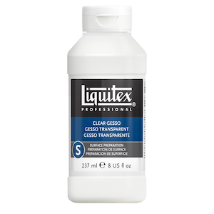 LIQUITEX PROFESSIONAL CLEAR GESSO 8oz