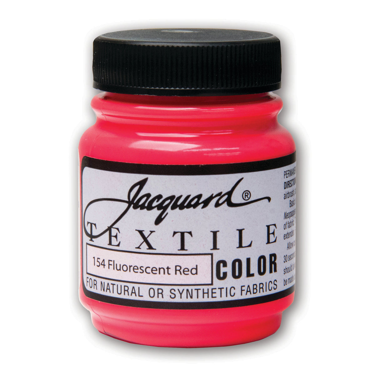 TEXTILE PAINT 2.25oz #154 FLUORESCENT RED