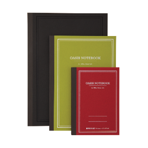 OASIS NOTEBOOK B5 LARGE CHARCOAL