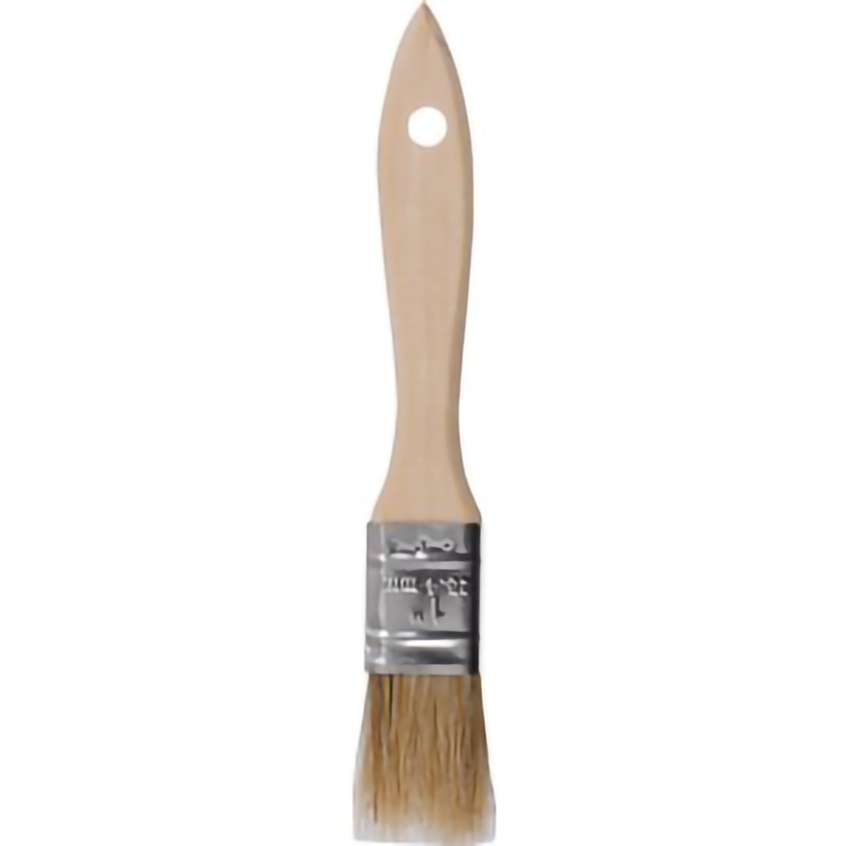 WHITE BRISTLE CHIP BRUSH 1&#39;&#39;