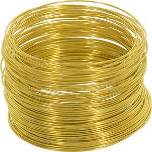 GALVANIZED WIRE BRASS 75' 22-GAUGE