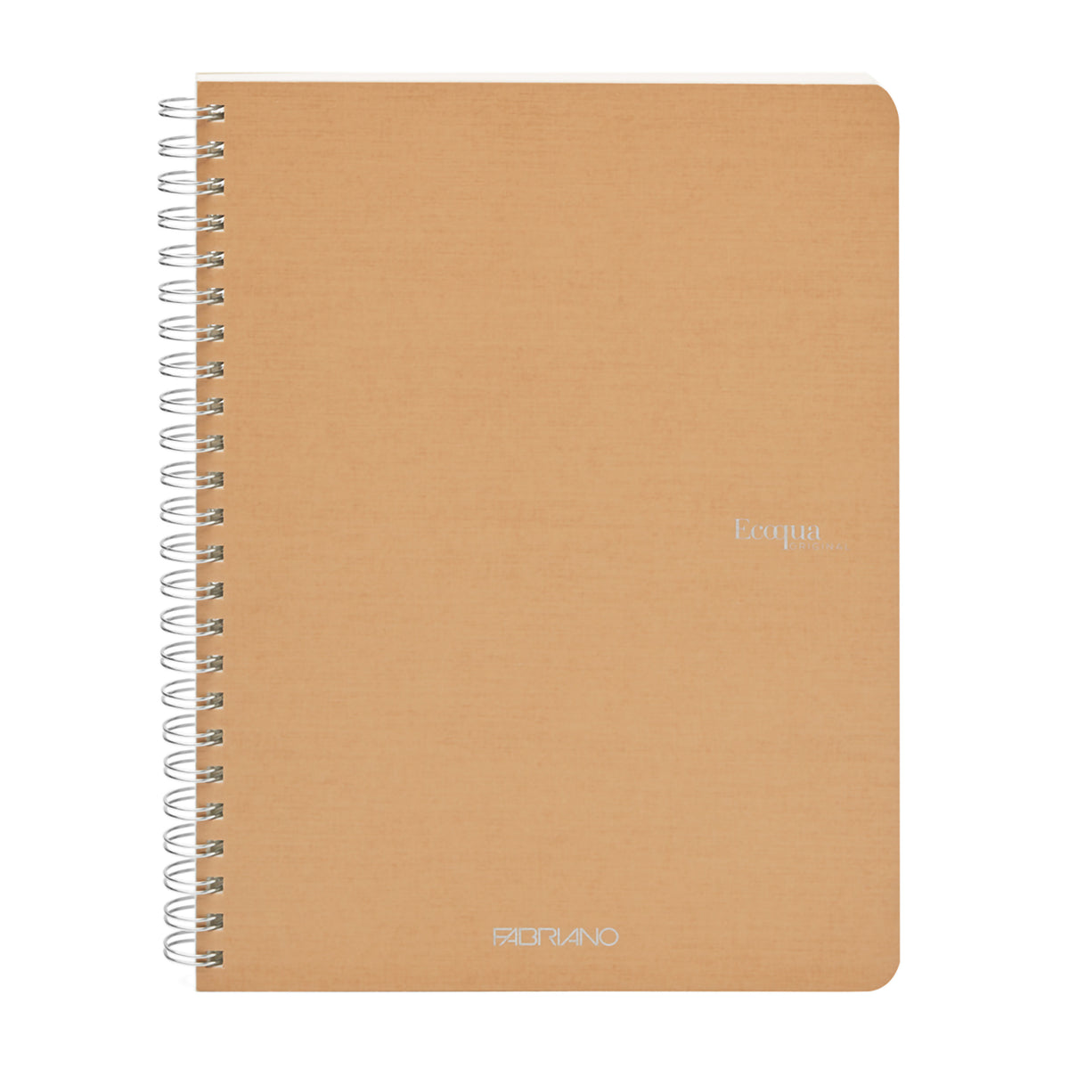 ECOQUA ORIGINAL SPIRAL-BOUND A5 GRAPH BEIGE