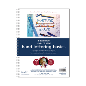 LEARN TO DRAW HAND-LETTER 9x12