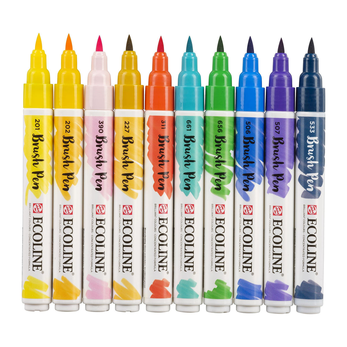 ECOLINE WATERCOLOUR BRUSHPEN SET 10 - ILLUSTRATION