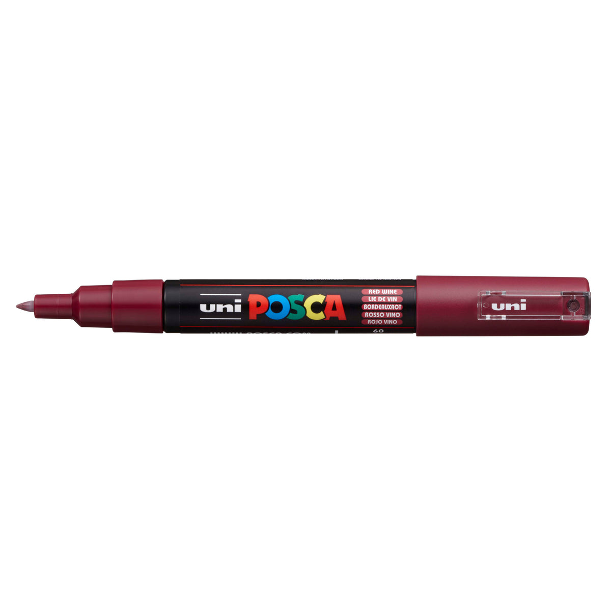 POSCA PAINT MARKER PC-1M X-FINE RED WINE
