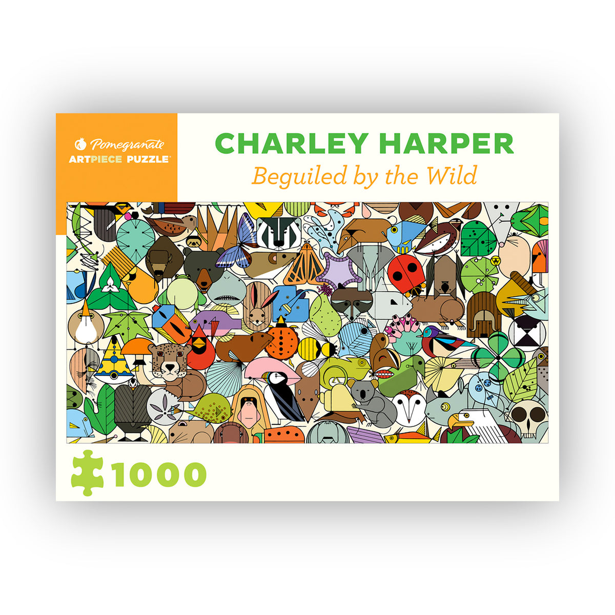 1000 PIECE ART PUZZLE CHARLEY HARPER - BEGUILDED BY WILD