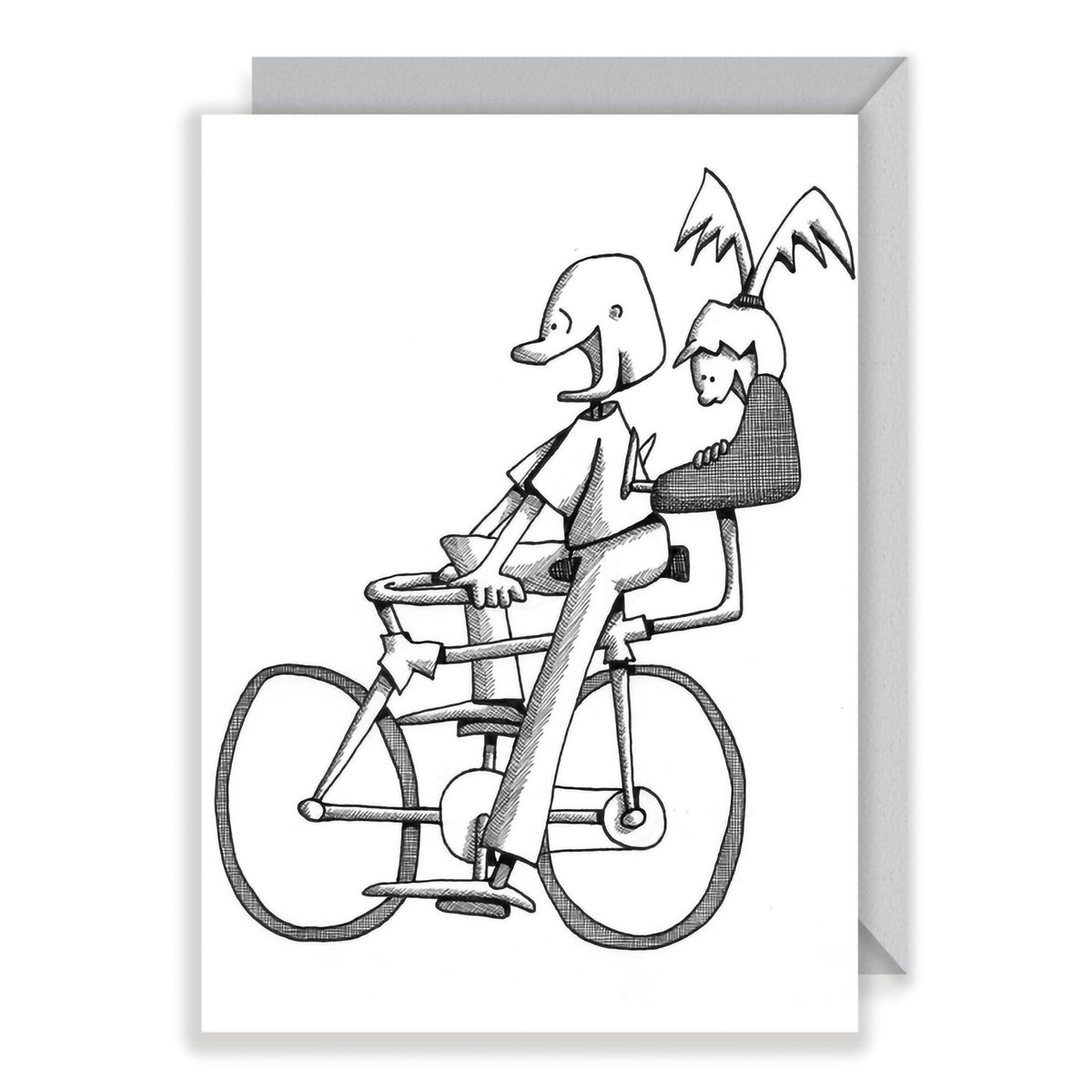 TWO CHAIR CARD - SACRIFICE