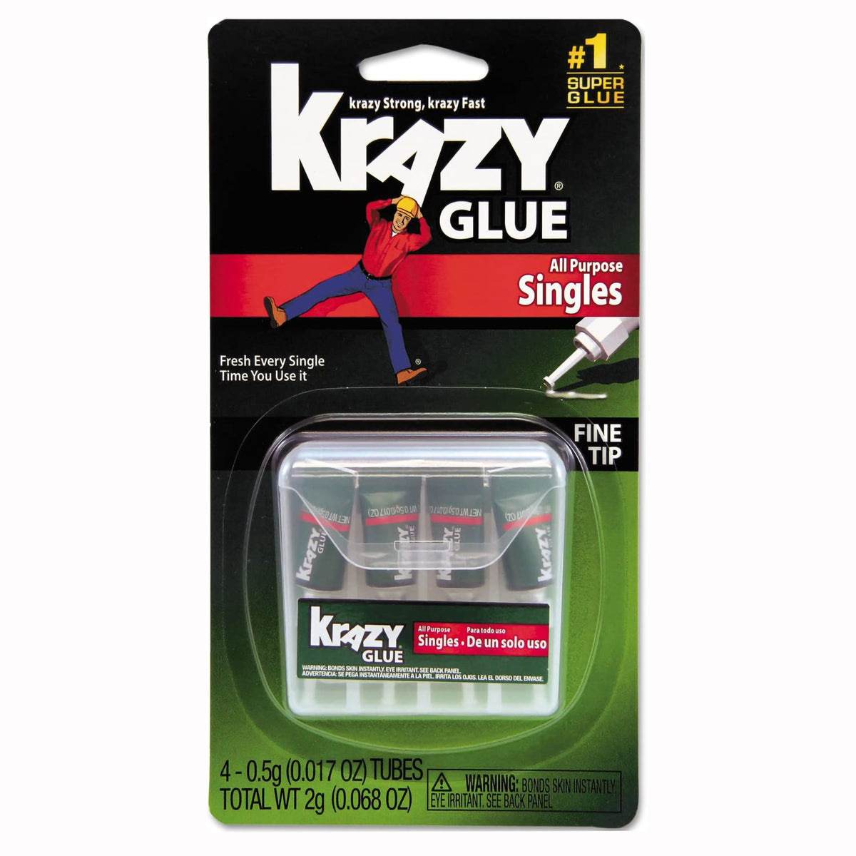 KRAZY GLUE 4-SINGLES