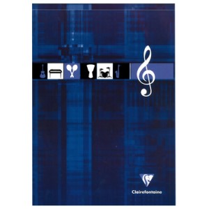 CLAIRE FONTAINE MUSIC PAD 8x11.75