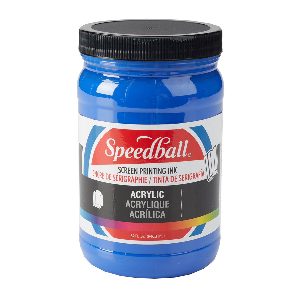 ACRYLIC SCREEN PRINTING INK 32oz ULTRA BLUE