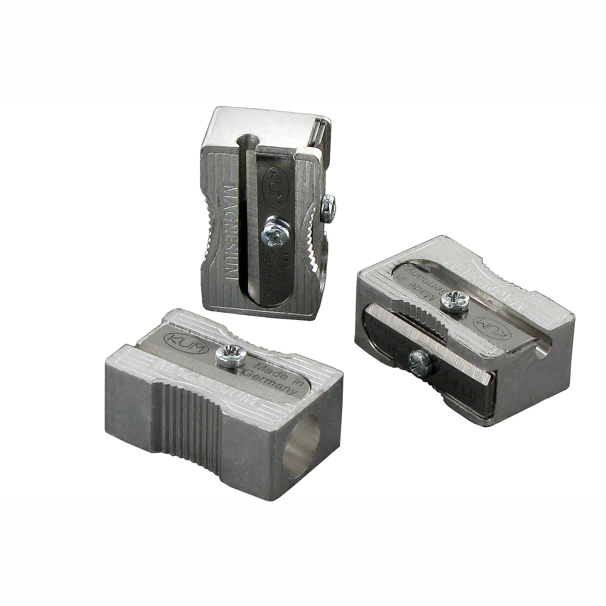 METAL SHARPENER 1-HOLE &amp; SPARE BLADES #400-1E