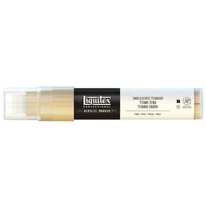 LIQUITEX PAINT MARKER WIDE UNBLEACHED TITANIUM