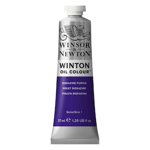 WINTON OIL COLOR 37ml DIOXAZINE PURPLE