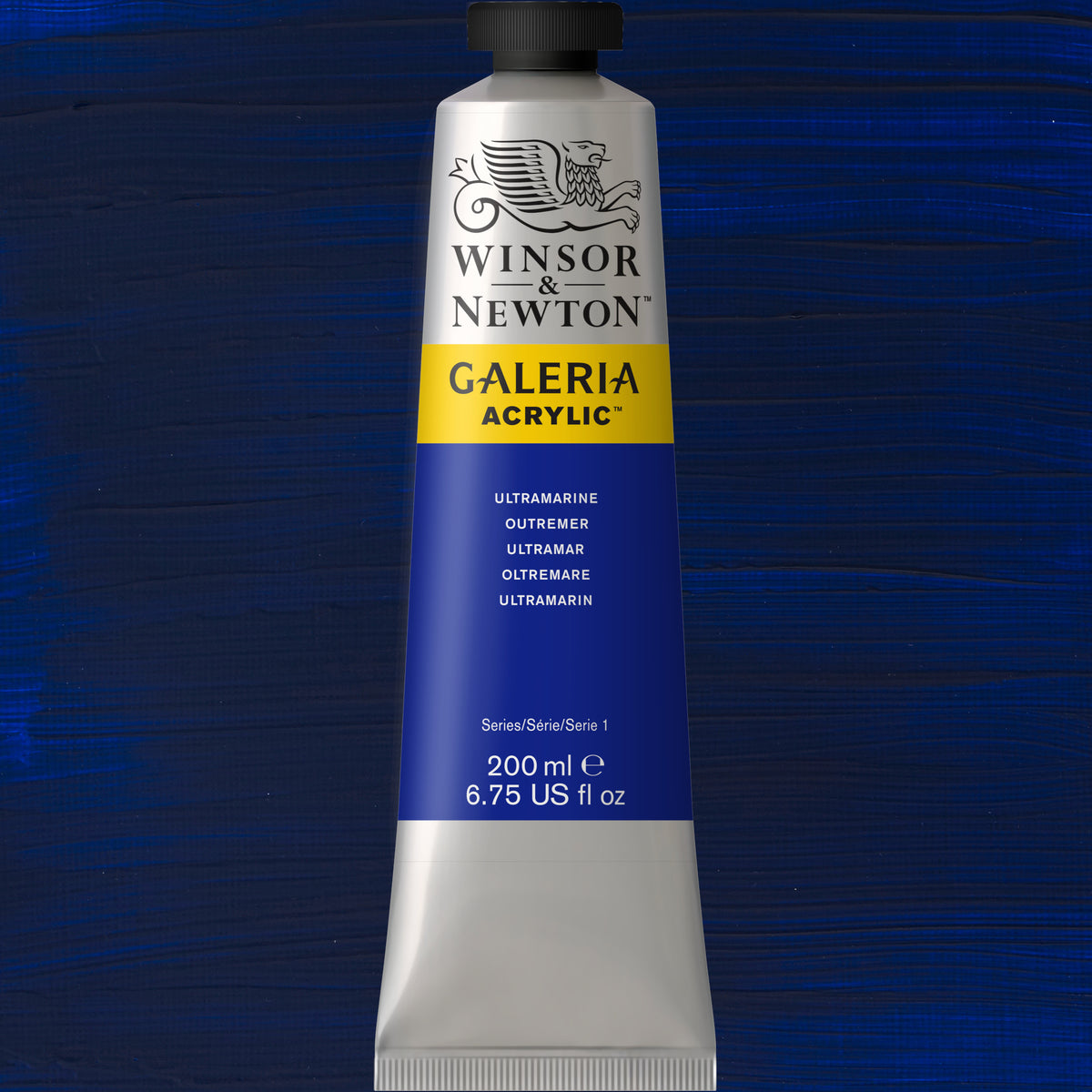W&amp;N GALERIA ACRYLICS ULTRAMARINE 200ml