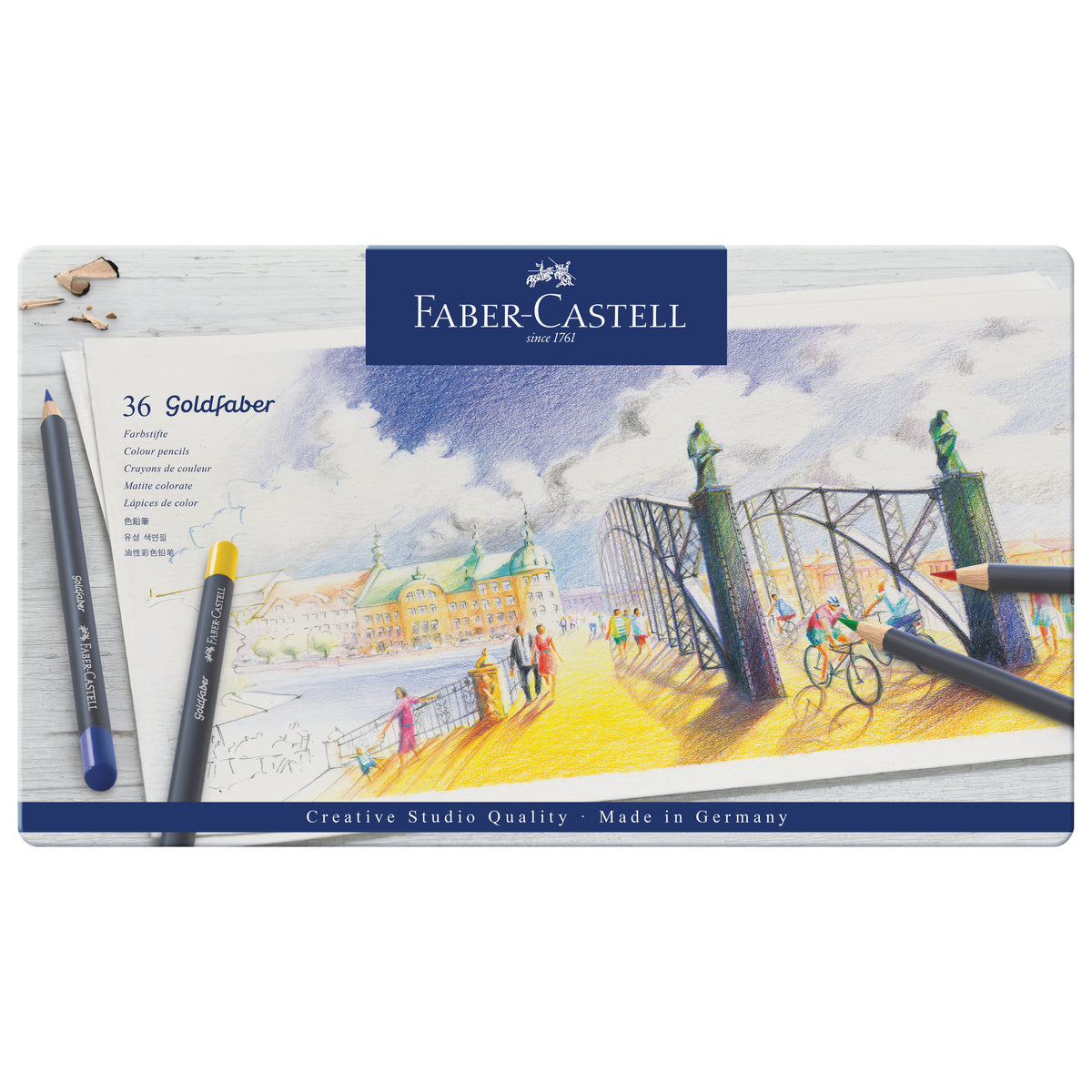 GOLDFABER COLOR PENCIL SET/36