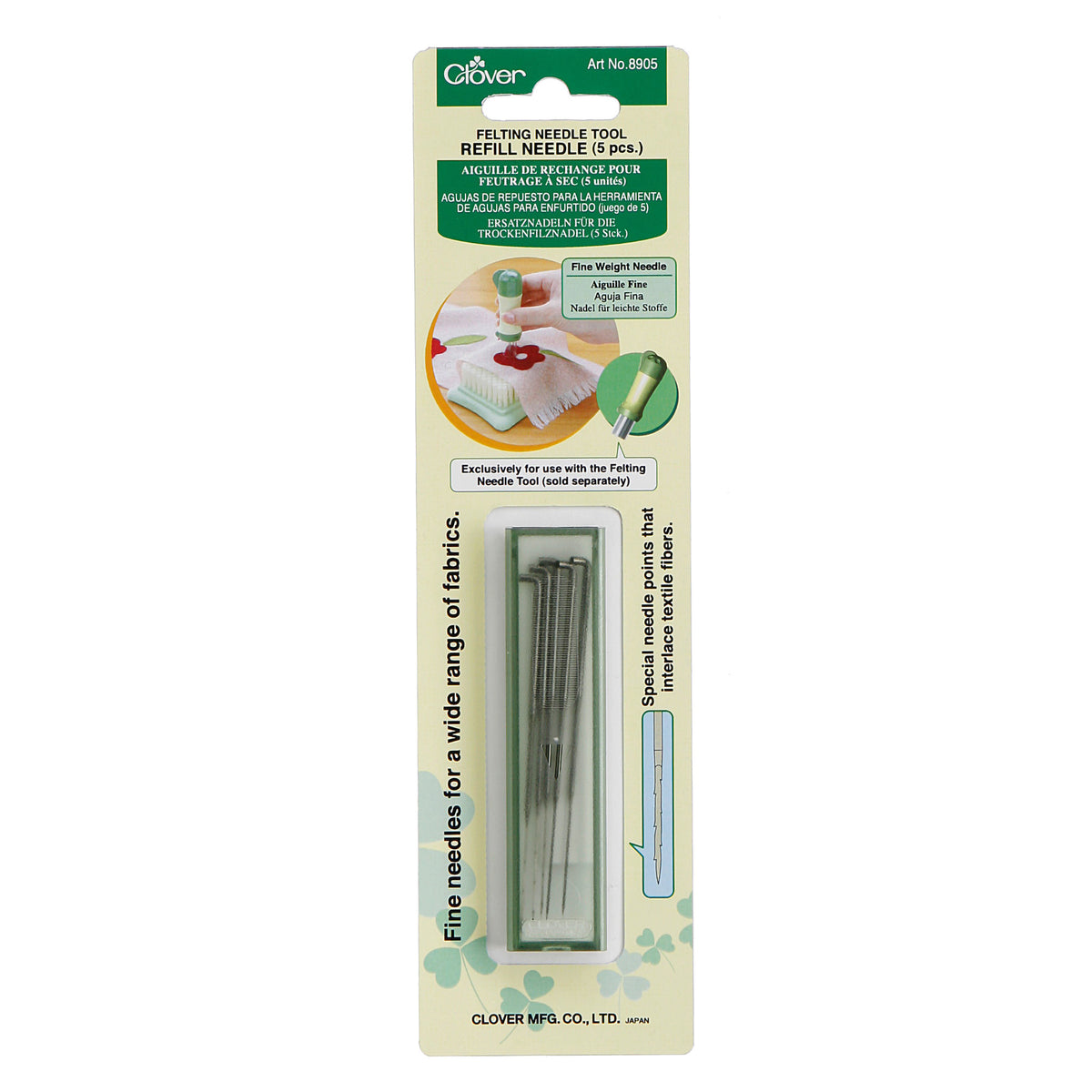 NEEDLE FELTING TOOL REFILL NEEDLES - FINE