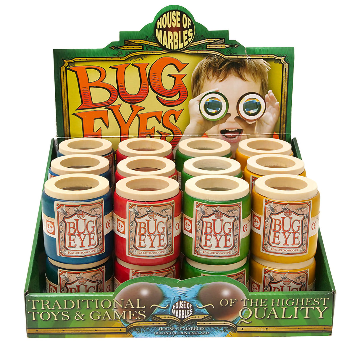 BUG EYE WOOD KALEIDOSCOPE