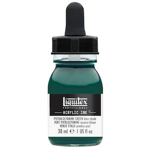 LIQUITEX INK 30ml PHTHALOCYANINE GREEN BLUE SHADE