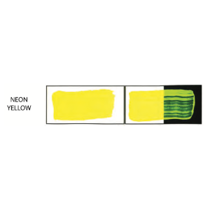 HULLS ACRYLIC 200ml TUBE NEON YELLOW