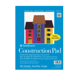 CONSTRUCTION PAPER ASSORTED 100-SERIES 9&#39;&#39;x12&#39;&#39;