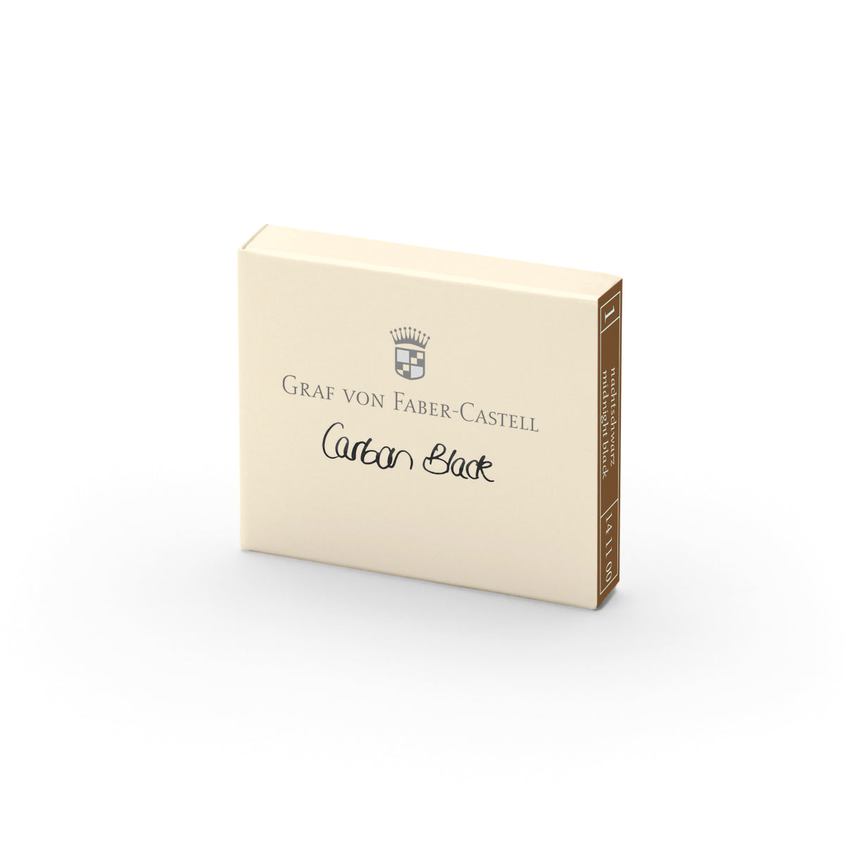 FABER CASTELL INK CARTRIDGE BOX/6 BLACK