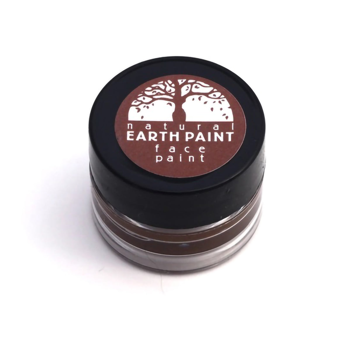 NATURAL FACE PAINT JAR - BROWN