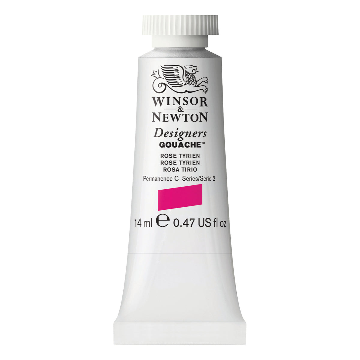 W&amp;N DESIGNERS GOUACHE ROSE TYRIEN 14ml
