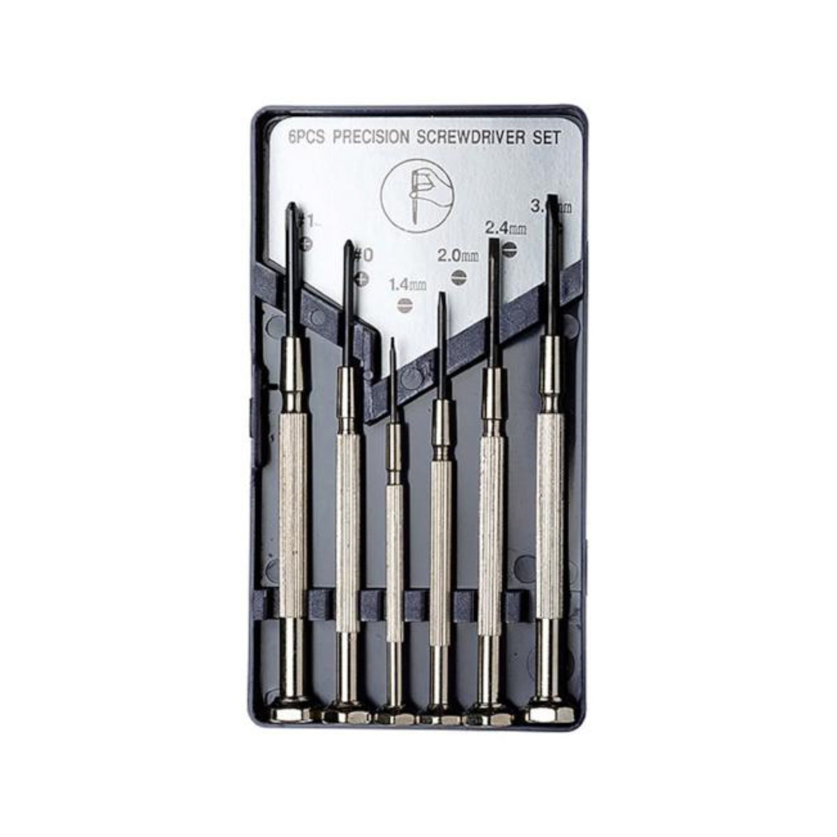 PRECISION SCREWDRIVER 6-PIECE SET