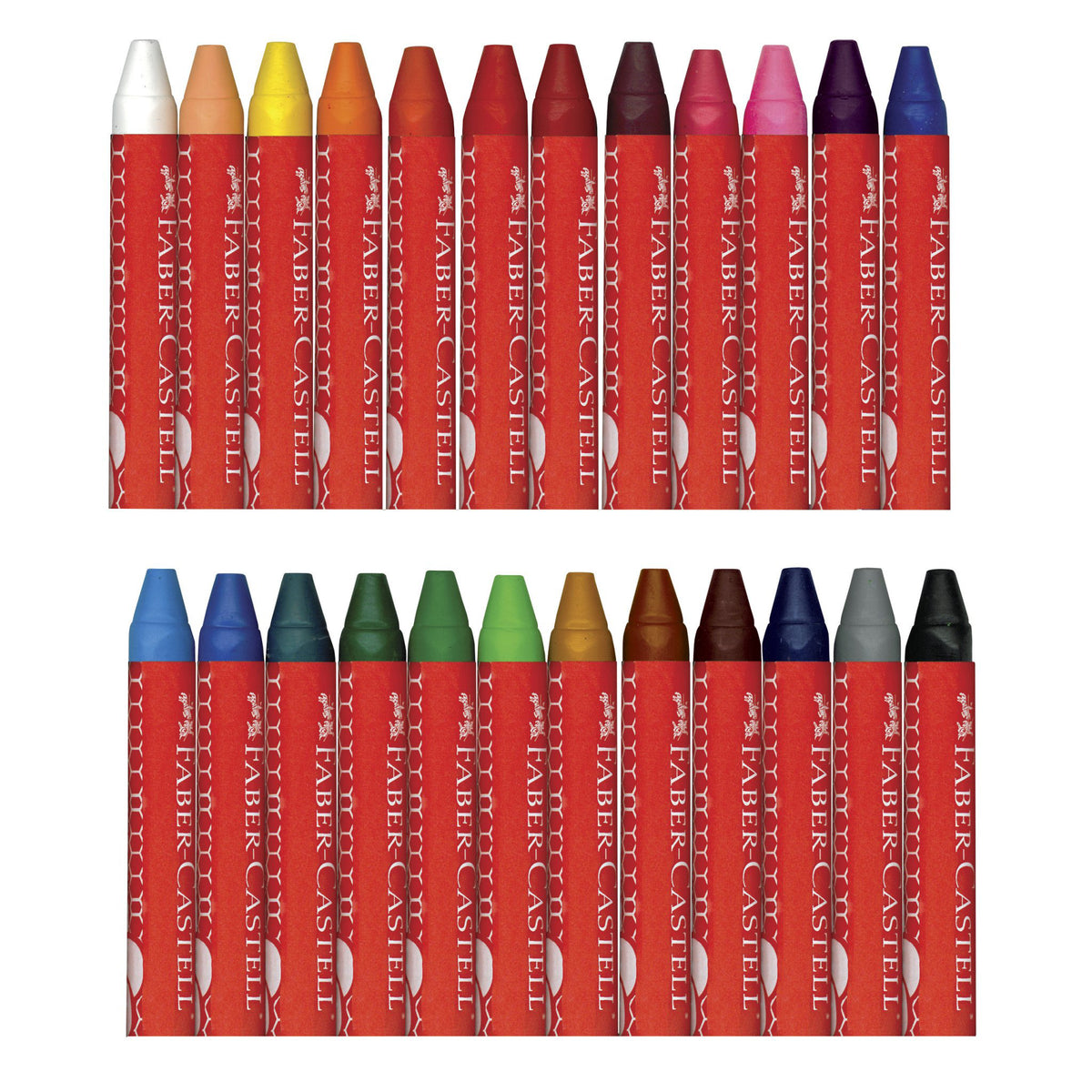 BEESWAX CRAYONS HARD CASE 24PK