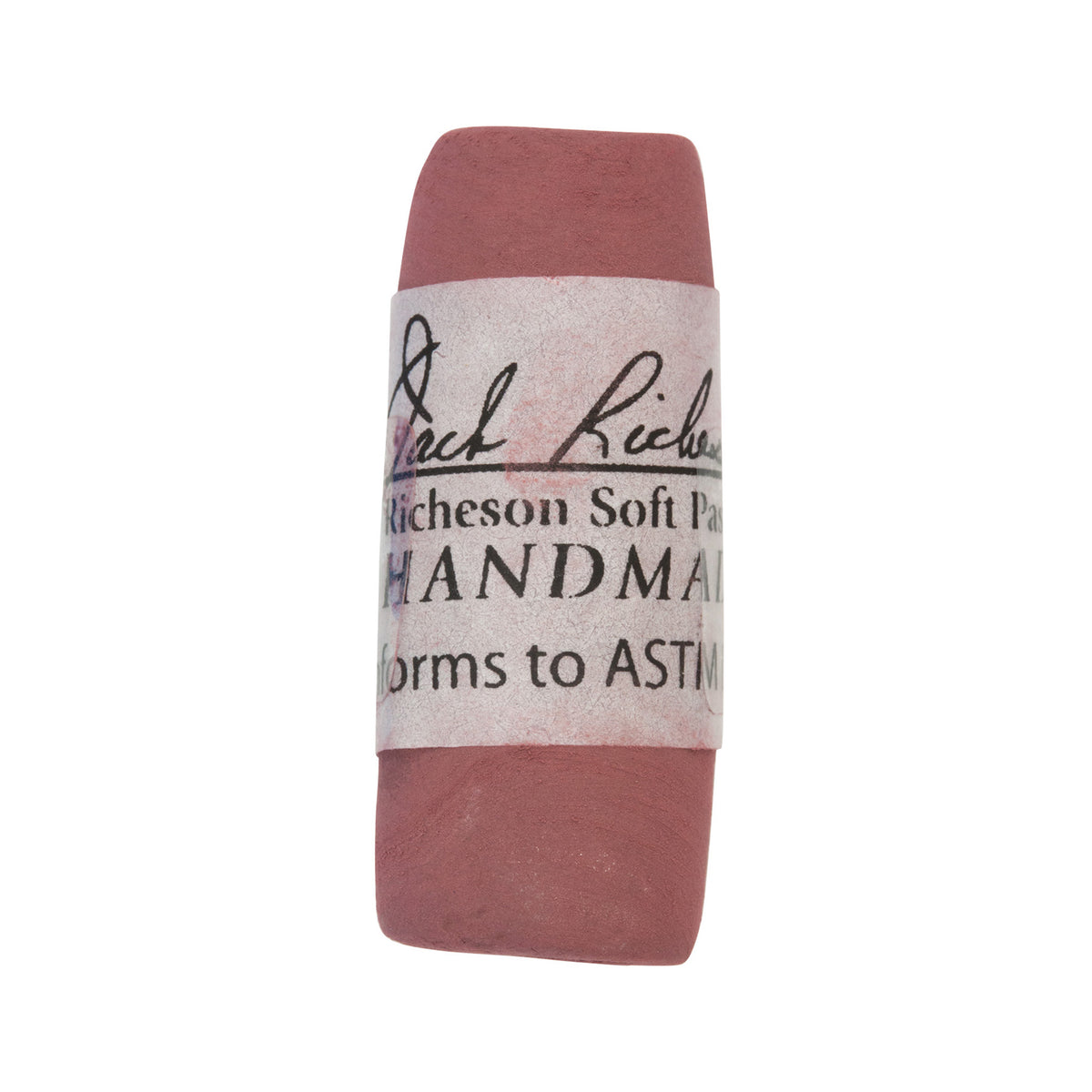 HANDROLLED SOFT PASTEL EARTH RED 18