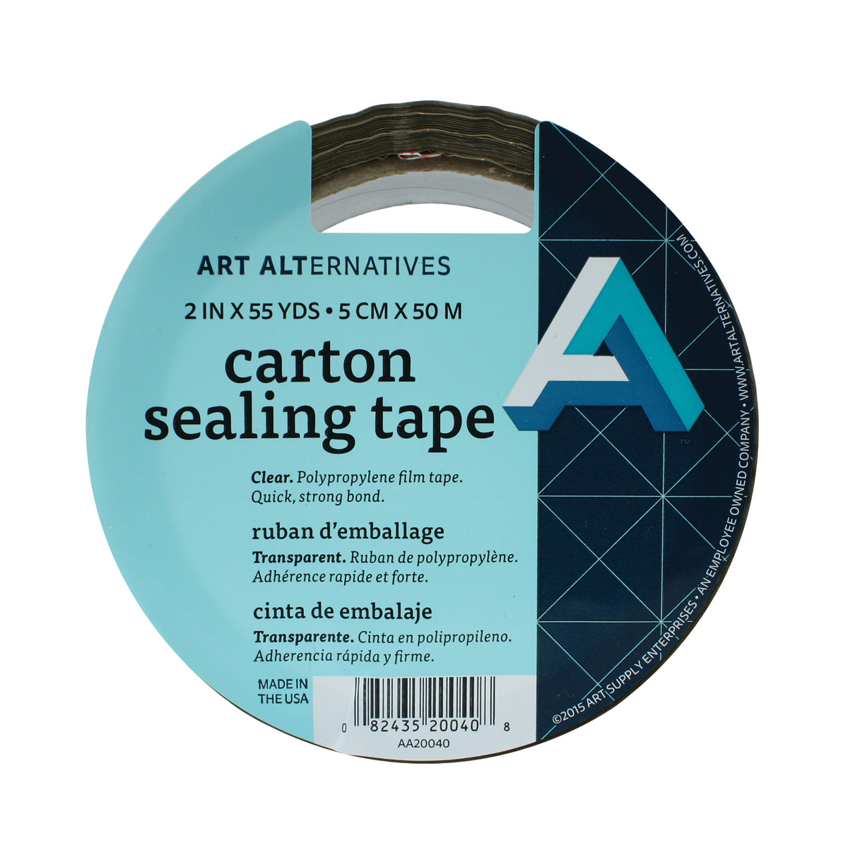 AA CLEAR SEALING TAPE 2&quot;X55YD