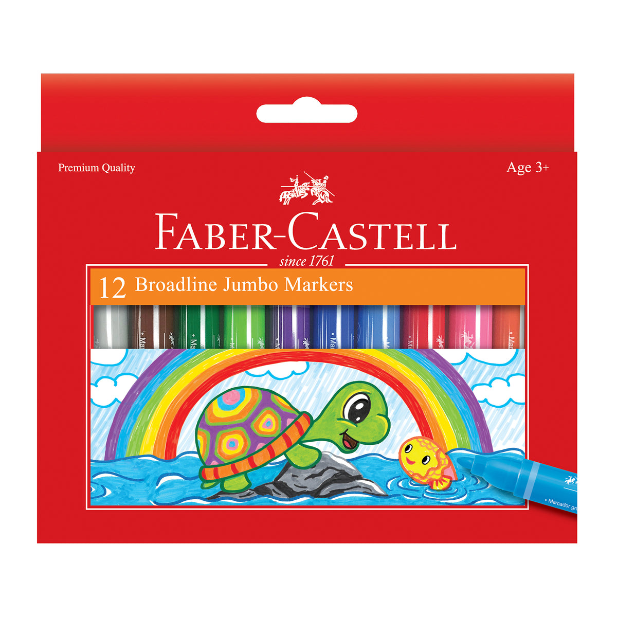 JUMBO WASHABLE MARKERS 12PK