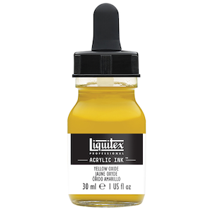 LIQUITEX INK 30ml YELLOW OXIDE