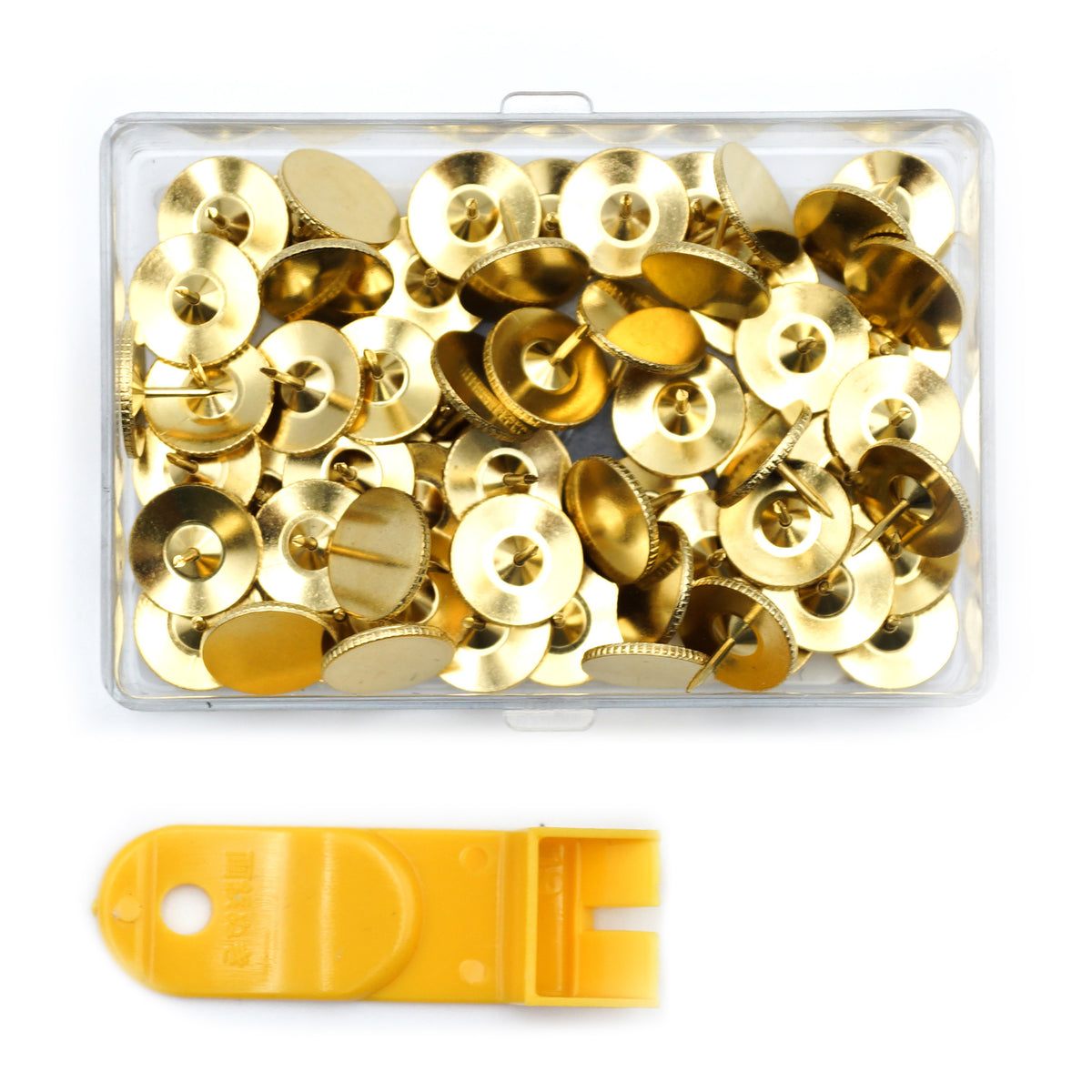 THUMB TACKS WITH REMOVER 60-PACK