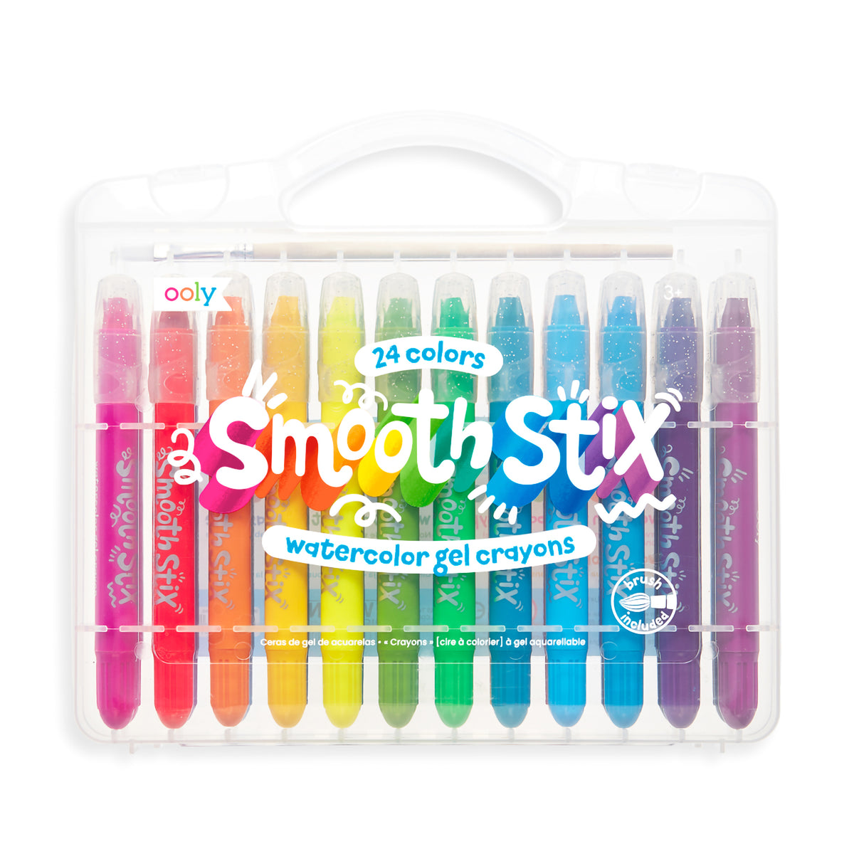 SMOOTH STIX WATERCOLOR GEL CRAYONS SET/25