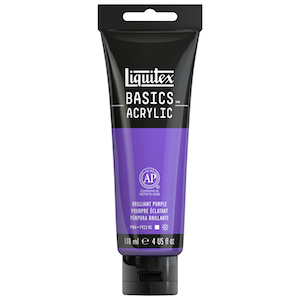 BASICS 4oz TUBE BRILLIANT PURPLE