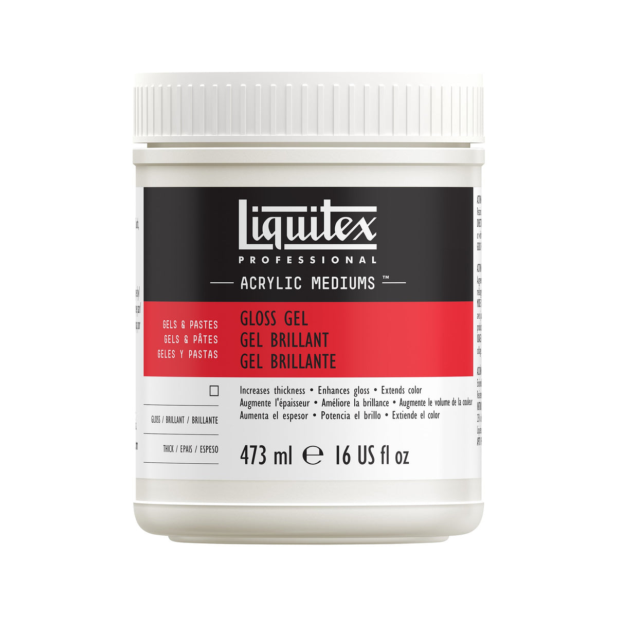 LIQUITEX GLOSS GEL 16oz