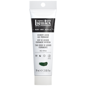 LIQUITEX HEAVY BODY 2oz TUBE HOOKERS GREEN HUE PERMANENT