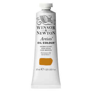W&amp;N ARTISTS&#39; OIL COLOR BROWN OCHRE 37ml