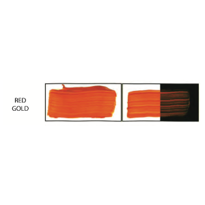 HULLS ACRYLIC 16oz JAR RED GOLD