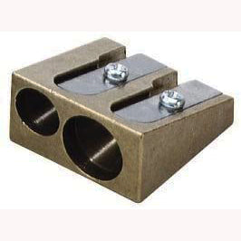 BRASS WEDGE PENCIL SHARPENER