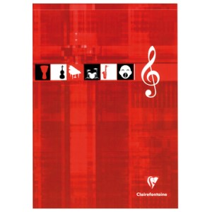 CLAIRE FONTAINE MUSIC PAD 8x11.75