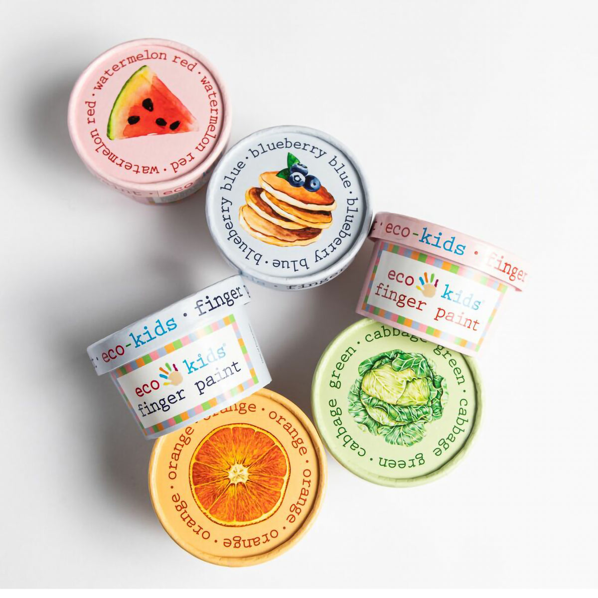 ECO FINGER PAINT SET/4