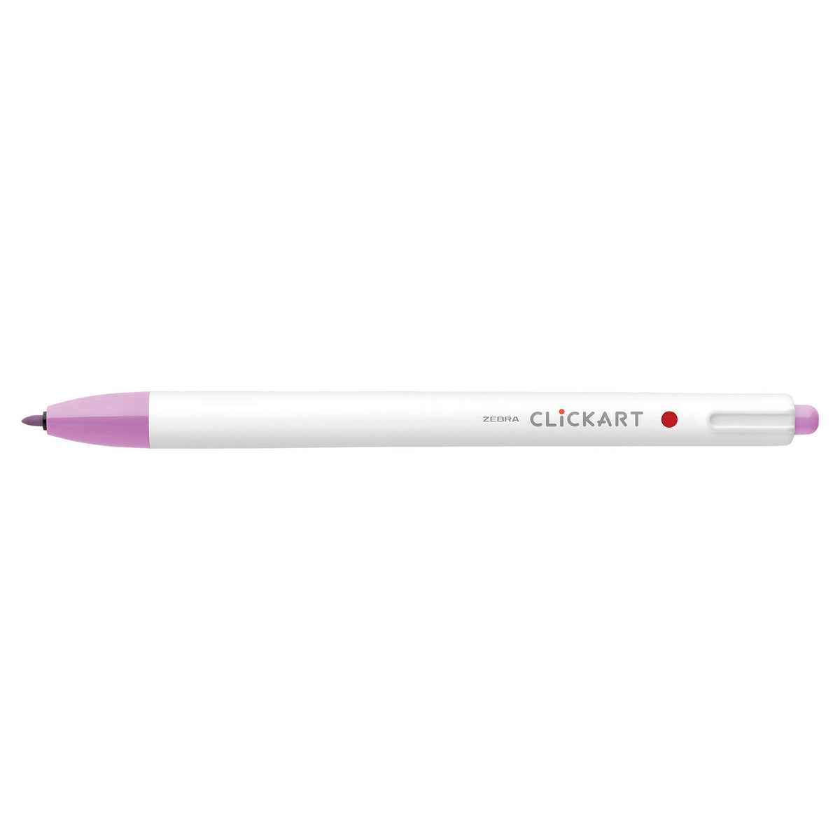 CLICKART RETRACTABLE MARKER PEN 0.6mm LAVENDER